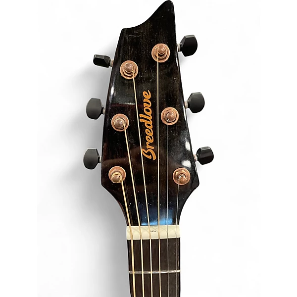 Used Breedlove PURSUIT EX S CONCERT BE CE Blue Burst Acoustic Electric Guitar