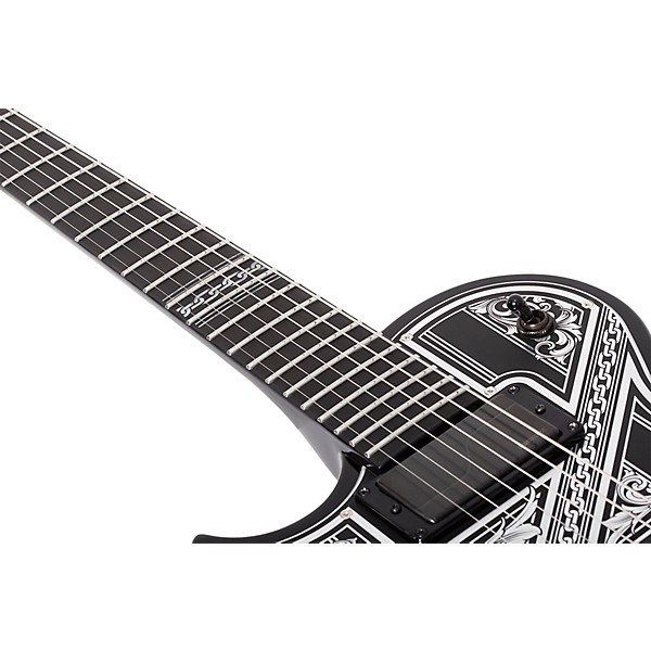 Solo II Przym Palladium Left Handed Electric Guitar Gloss Black