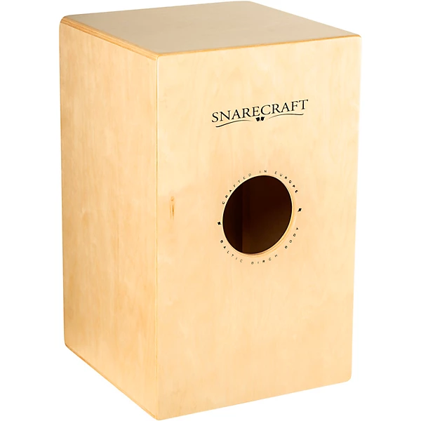 MEINL Snarecraft Series Cajon with Heart Ash Frontplate