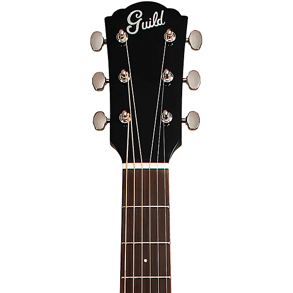 Guild DS 240E Memoir Series Dreadnought Acoustic Electric Guitar Black