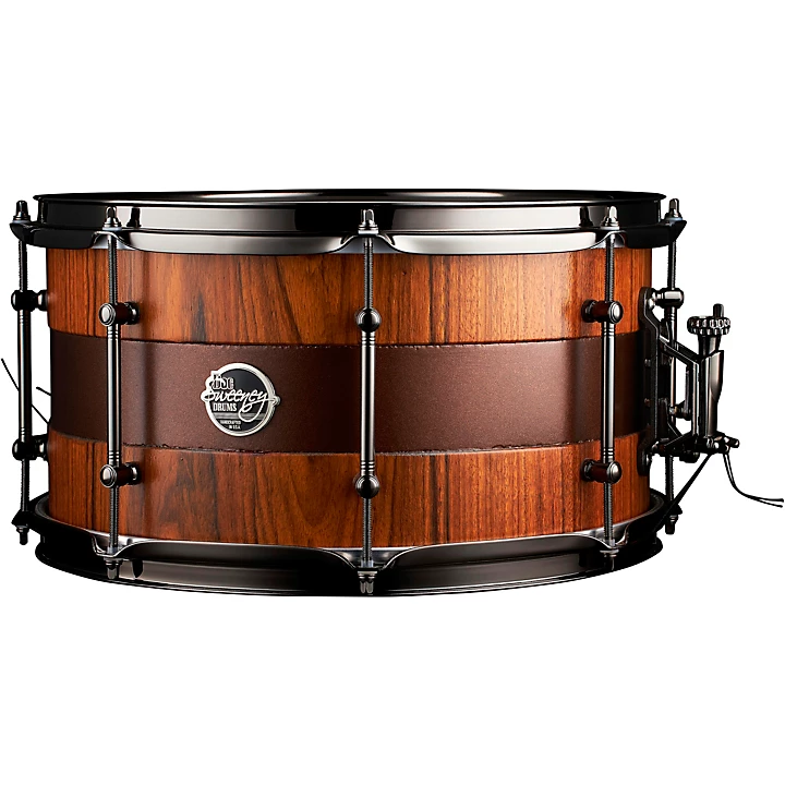 Rx Coda Stave Shedua Snare Drum with Aluminum Ring