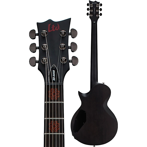 Ben Burnley BB 600 Baritone Electric Guitar Transparent Black Burst