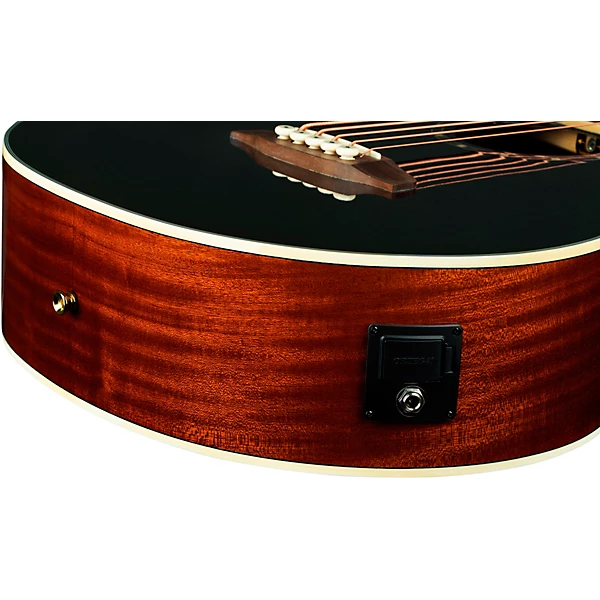 Ortega D8CE 5 5 String Acoustic Electric Bass Guitar Black