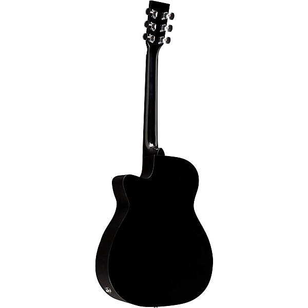 Rogue RA 090 Concert Cutaway Acoustic Electric Guitar Black