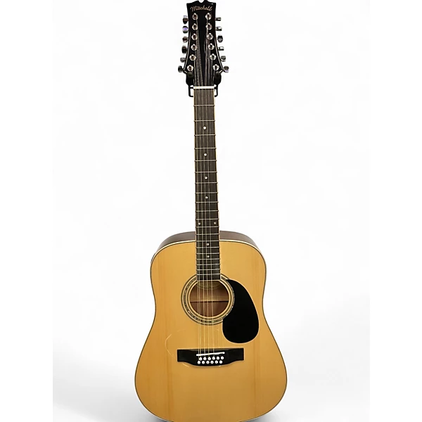 Used Mitchell D120S12E Natural 12 String Acoustic Electric Guitar