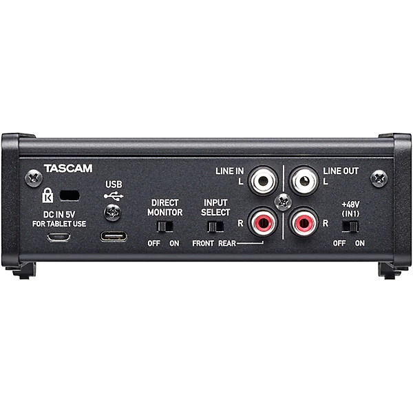 TASCAM US 1X2HR 2 Channel USB Audio Interface Level 1 L81046004000000.gc