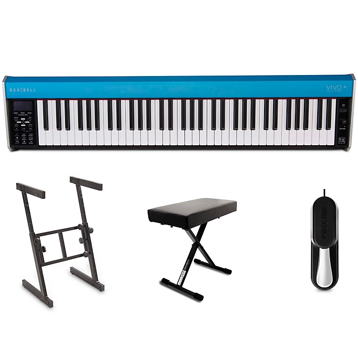 VIVO S1 68 Key Stage Piano Essentials Bundle
