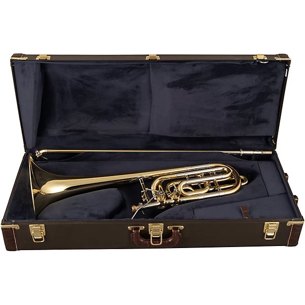 50B3 Stradivarius Series Professional Standard Wrap Double Rotor Bass Trombone Lacquer Yellow Brass Bell