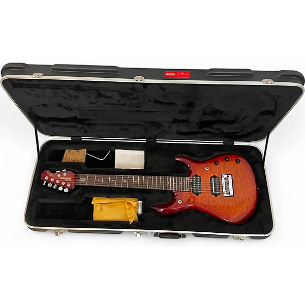 Ernie Ball Music Man 2019 MAJESTY TIGER EYE 6 LIMITED EDITION Solid Body Electric Guitar.gc