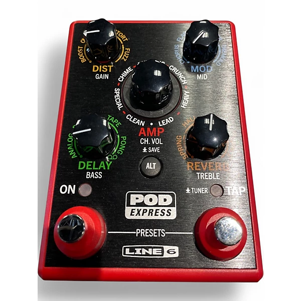 Used Line 6 Pocket Pod Express Amp Modeler Effect Processor