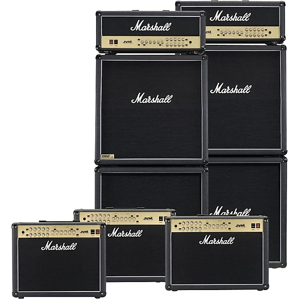 Marshall JVM Series JVM215C 50W 1x12 Tube Combo Amp Black