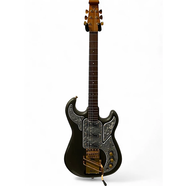 Used Burns The Legend Gloss Grey Solid Body Electric Guitar