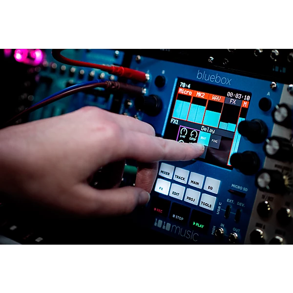 Bluebox Digital Mixer and Recorder Eurorack Module