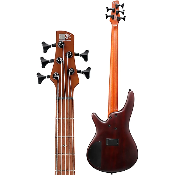 SR500E 5 String Electric Bass Brown Mahogany