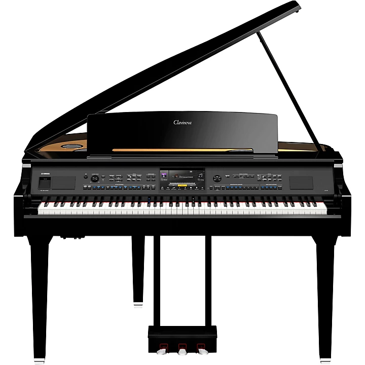 Clavinova CVP 909 Digital Grand Piano With Bench Polished Ebony