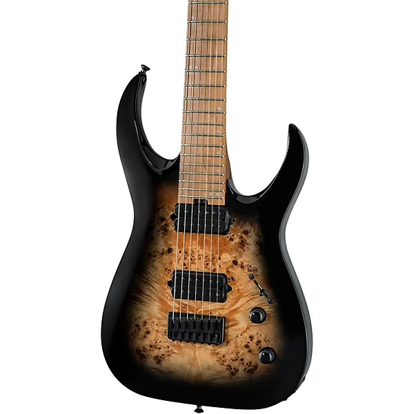 Pro Series Signature Misha Mansoor Juggernaut HT7P Black Burst Burl