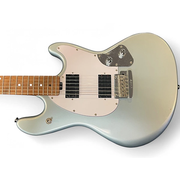 Sterling by Music Man Used Sterling by Music Man STINGRAY SR50 FIREMIST SILVER Solid Body Electric Guitar