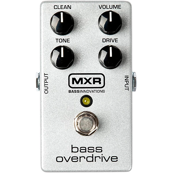 M89 Bass Overdrive Effects Pedal Silver