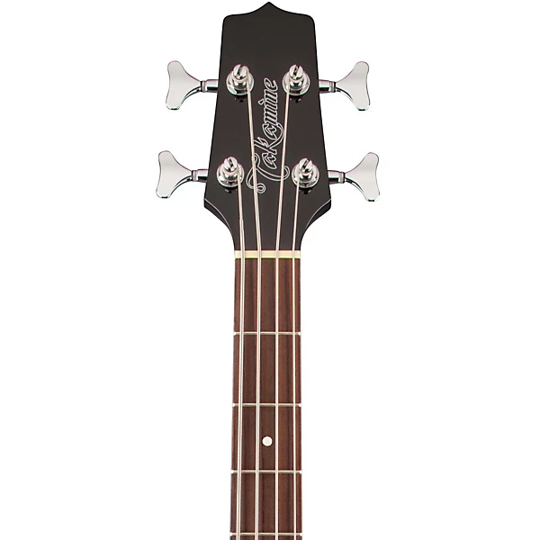 GB30CE Acoustic Electric Bass Guitar Black