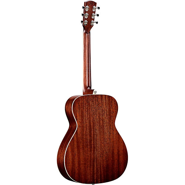 MF60E Herringbone Folk OM Acoustic Electric Guitar Natural