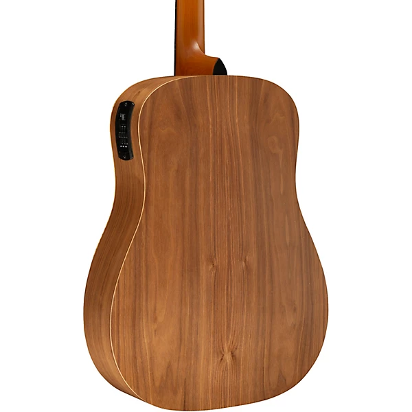 Academy 10e Dreadnought Left Handed Acoustic Electric Guitar Natural