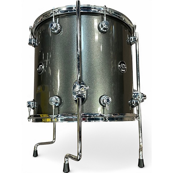DW Used DW 4 Piece Performance Series Gunmetal Gray Drum Kit