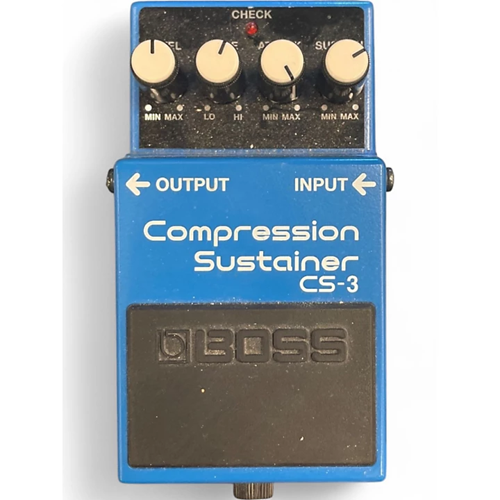 Used BOSS CS3 Compressor Sustainer Effect Pedal