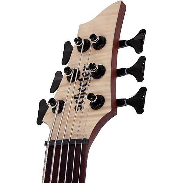 Schecter Guitar Research Charles Berthoud CB 6 6 String Electric Bass Guitar Natural Satin