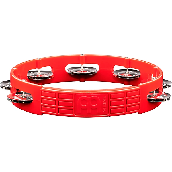 MEINL Headliner Series Single Row Tour Tambourine, 8 in. Red