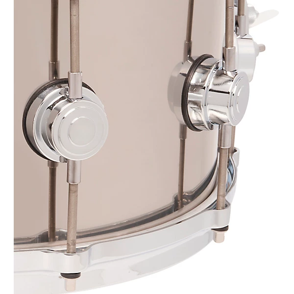 Collectors Series Stainless Steel Snare Drum With Die Cast Hoops