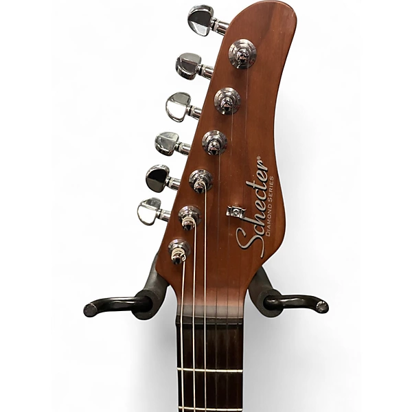 Used Schecter Guitar Research NIC JOHNSON TRADITIONAL CORAL Solid Body Electric Guitar