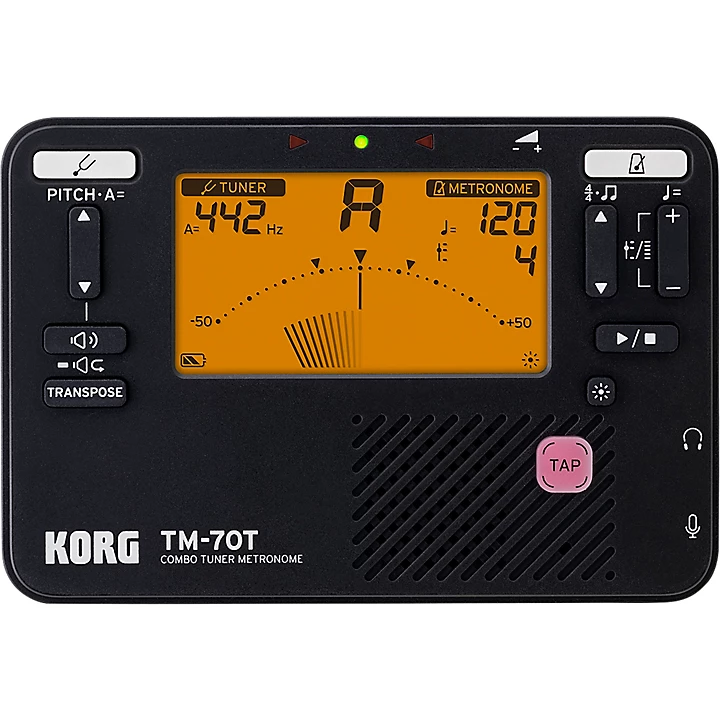 TM 70 Tuner Metronome Black