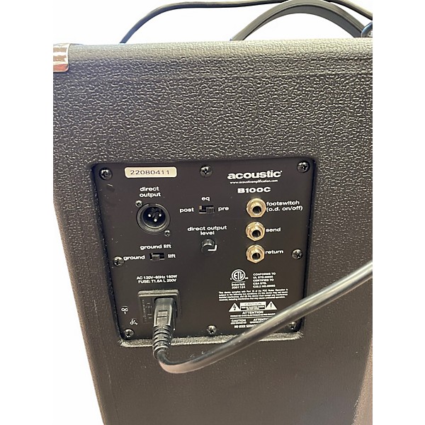 Used Acoustic B100C Bass Combo Amp