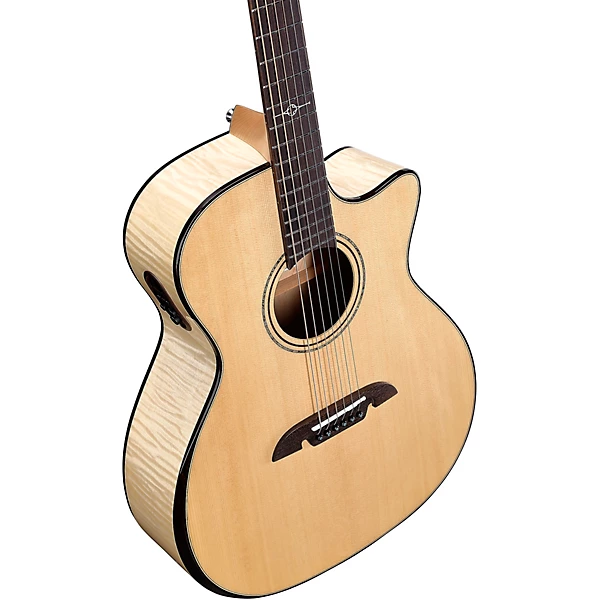Alvarez AEG80CE Grand Auditorium Acoustic Electric Guitar Natural