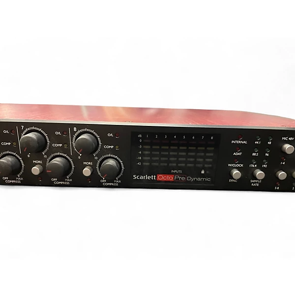 Focusrite Used Focusrite Scarlett OctoPre Dynamic Audio Interface.gc