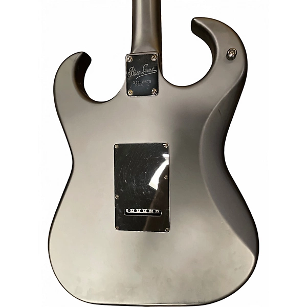 Used Burns BISON Black Solid Body Electric Guitar