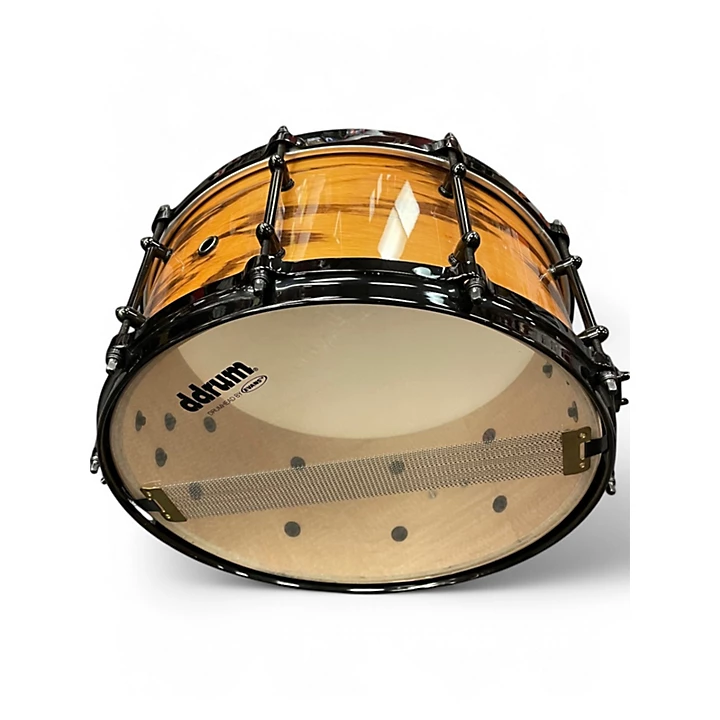 ddrum Used ddrum 65X14 Dios Series Maple Snare Zebrawood Drum.gc