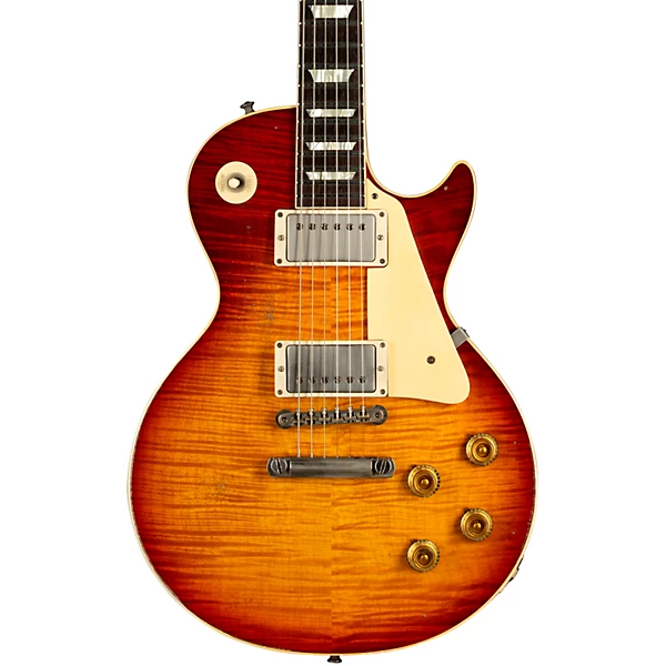 1959 Les Paul Standard Reissue Limited Edition Murphy Lab with Brazilian Rosewood Fingerboard Electric Guitar Toms Cherry