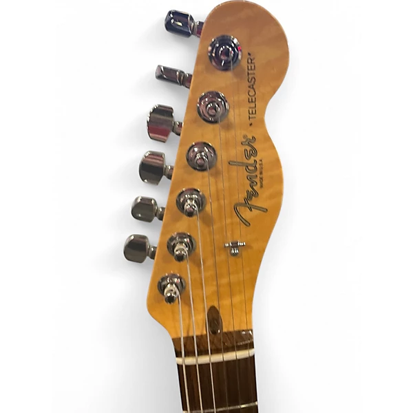 Fender Used Fender American Select Koa Top Telecaster Sienna Sunburst Solid Body Electric Guitar.gc