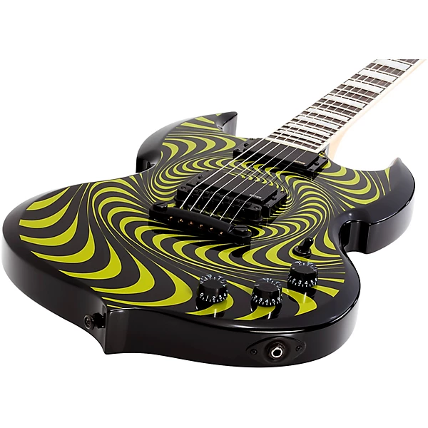 Wylde Audio Barbarian Electric Guitar Grimmest Green