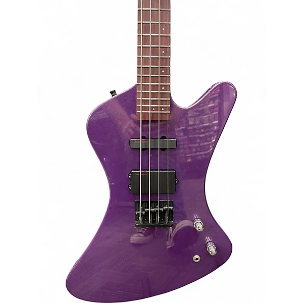 Used Balaguer Select Custom Hyperion Purple Electric Bass Guitar