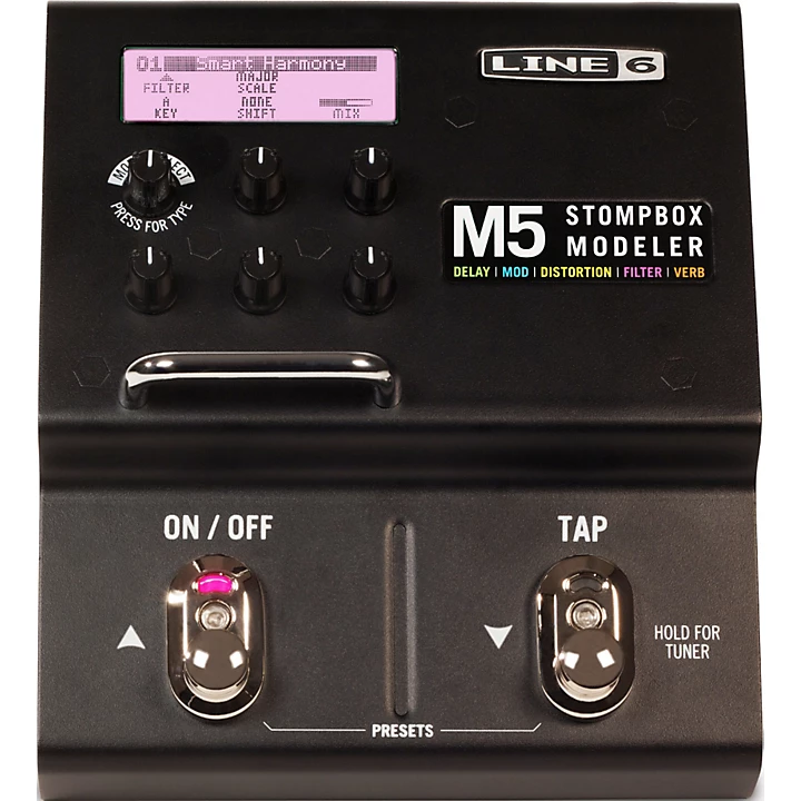 M5 Stompbox Modeler Guitar Multi Effects Pedal