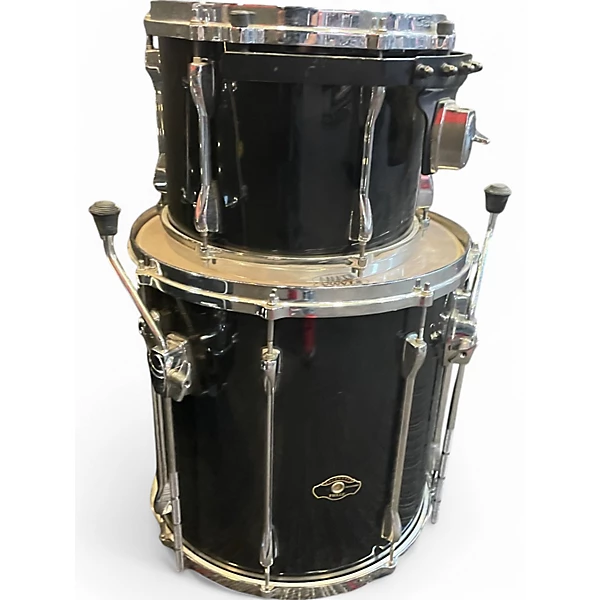 TAMA Used TAMA 3 Piece Superstar Black Drum Kit.gc