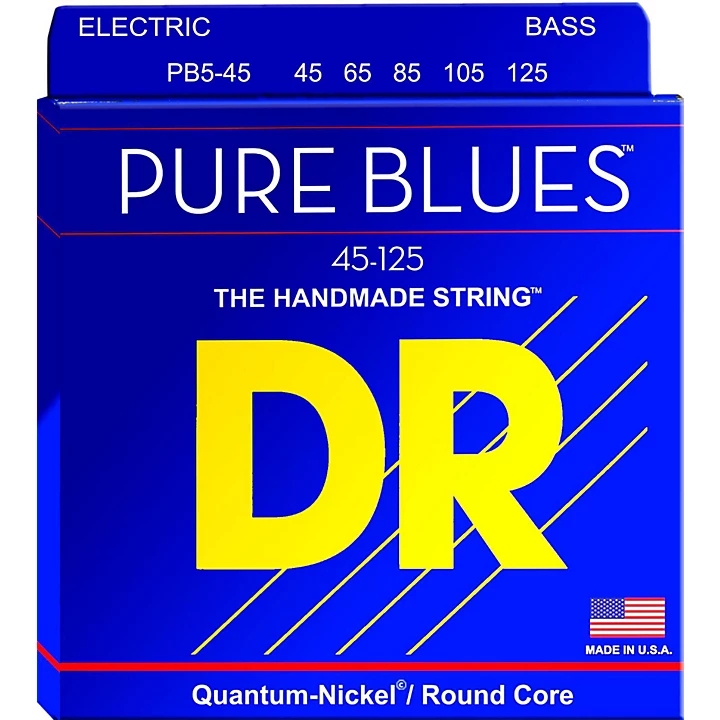 Pure Blues Medium 5 String Bass Strings 45