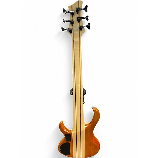 Ibanez Used Ibanez BTB846 Spalted Purple Burl Electric Bass Guitar.gc