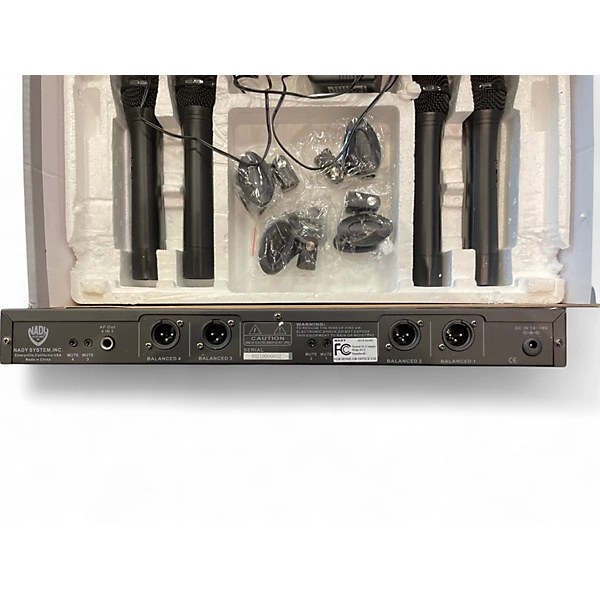 Nady Used Nady 401X QUAD WIRELESS MICROPHONE SYSTEM Handheld Wireless System.gc