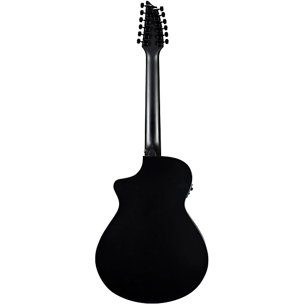 Breedlove Discovery S CE European Spruce 12 String Concert Acoustic Electric Guitar Black