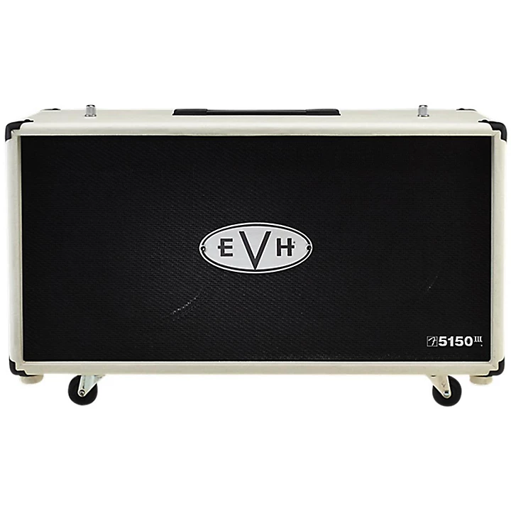 EVH 5150 212ST 2x12 Guitar Speaker Cabinet Level 1 Ivory H85602004002000.gc