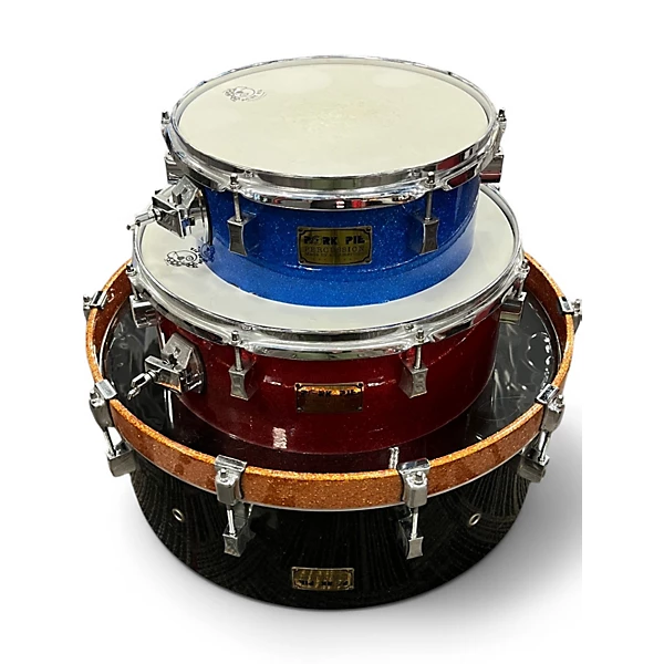 Pork Pie USA Used Pork Pie USA 3 Piece 3 piece Kit Red Drum Kit.gc