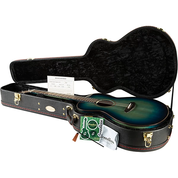 Breedlove Oregon All Myrtlewood Limited Edition Concert Acoustic Electric Guitar Lagoon